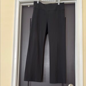 Athleta Delancey Straight Leg black pants